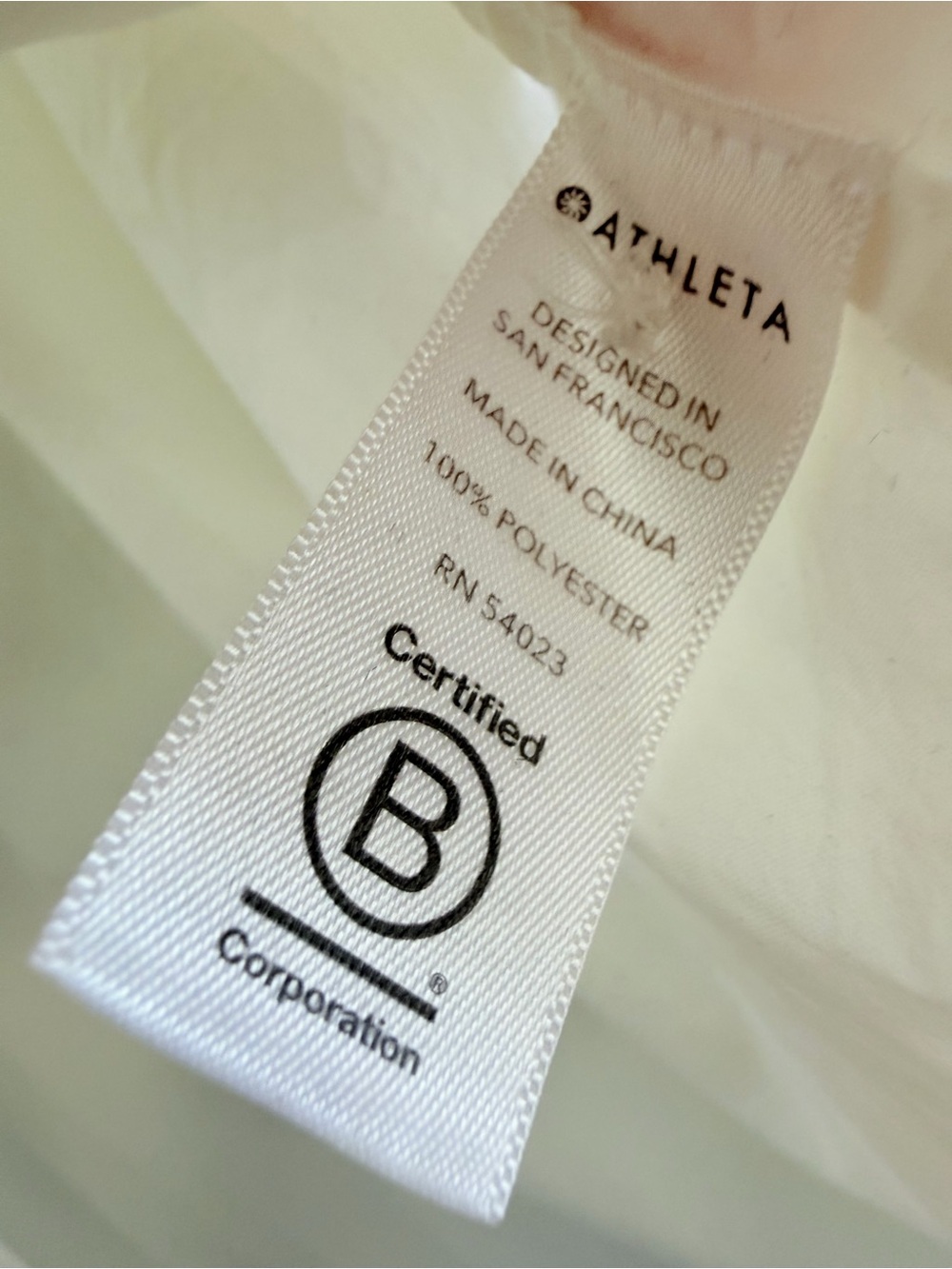 ATHLETA Performance Poplin Oversized Button Down Shirt White Size Medium - Picture 7 of 9